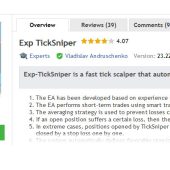 Exp TickSniper EA